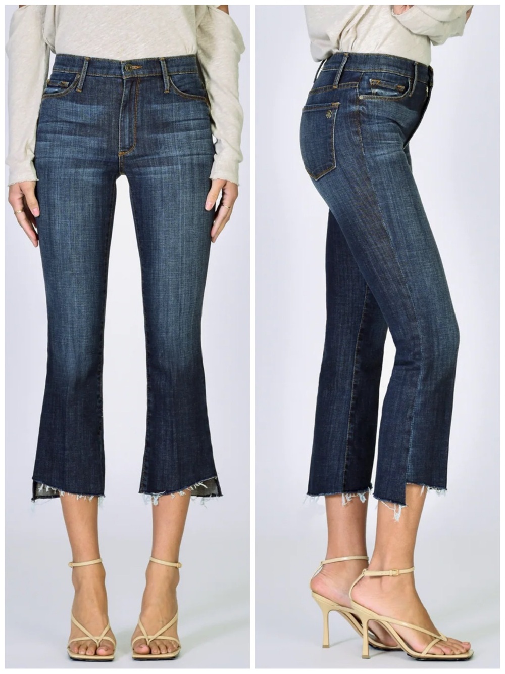 BLACK ORCHID CINDY SLANT FRAY DENIM JEANS IN IS THAT ALL YOU'VE GOT WASH SIZE 28